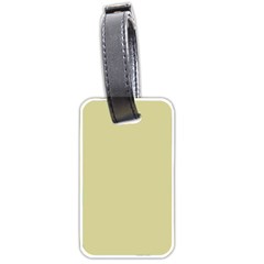 Brown Sand Color Design Luggage Tags (two Sides) by picsaspassion