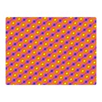 Vibrant Retro Diamond Pattern Double Sided Flano Blanket (Mini)  35 x27  Blanket Front