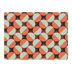 Modernist Geometric Tiles Double Sided Flano Blanket (mini)  by DanaeStudio