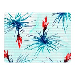 Tillansia Flowers Pattern Double Sided Flano Blanket (mini)  by DanaeStudio