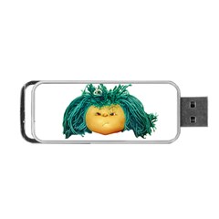 Angry Girl Doll Portable Usb Flash (two Sides) by dflcprints