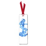 Anchor Aquarel painting art, soft blue Small Book Marks Front
