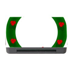 Holiday Wreath Memory Card Reader With Cf by Amaryn4rt