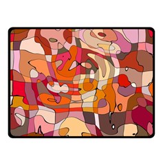 Abstract Abstraction Pattern Moder Fleece Blanket (small) by Amaryn4rt