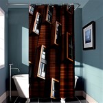Abstract Architecture Building Business Shower Curtain 36  x 72  (Stall)  Curtain(36 X72 ) - 33.26 x66.24  Curtain(36 X72 )