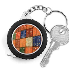 Blue White Orange And Brown Container Van Measuring Tapes by Amaryn4rt