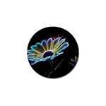 Flower Pattern Design Abstract Background Golf Ball Marker (4 pack) Front