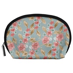 Background Page Template Floral Accessory Pouches (large)  by Amaryn4rt