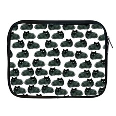Black Cat Apple Ipad 2/3/4 Zipper Cases by Brittlevirginclothing