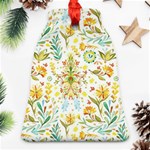 Vintage pastel Bell Ornament (Two Sides) Front