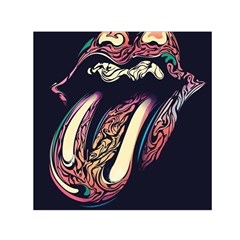 The Rolling Stones  Small Satin Scarf (square)  by Brittlevirginclothing