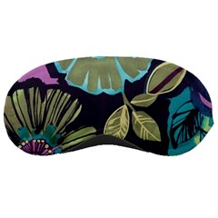 Dark Lila Flower Sleeping Masks by Brittlevirginclothing