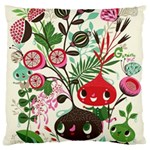 Cute cartoon Large Cushion Case (Two Sides) Back