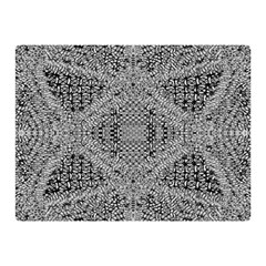 Gray Psychedelic Background Double Sided Flano Blanket (mini)  by Amaryn4rt