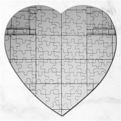 Abstract Architecture Contemporary Jigsaw Puzzle (heart) by Amaryn4rt