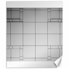 Abstract Architecture Contemporary Canvas 8  X 10  by Amaryn4rt