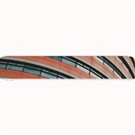 Architecture Building Glass Pattern Small Bar Mats 24 x4  Bar Mat