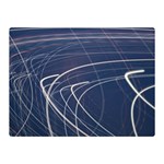 Light Movement Pattern Abstract Double Sided Flano Blanket (Mini)  35 x27  Blanket Front