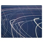 Light Movement Pattern Abstract Double Sided Flano Blanket (Medium)  60 x50  Blanket Back