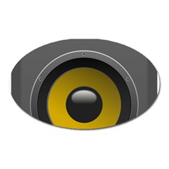 Audio Loadspeaker Activ Oval Magnet by Nexatart
