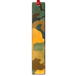 Background For Scrapbooking Or Other Camouflage Patterns Orange And Green Large Book Marks Front