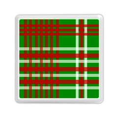 Christmas Colors Red Green White Memory Card Reader (square)  by Nexatart