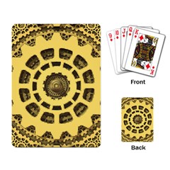 Gears Playing Card by Nexatart