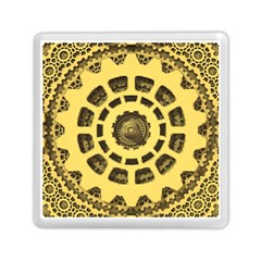 Gears Memory Card Reader (square)  by Nexatart