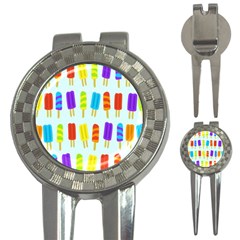 Food Pattern 3-in-1 Golf Divots by Nexatart
