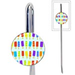 Food Pattern Book Mark Front