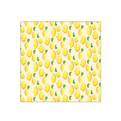 Pattern Template Lemons Yellow Satin Bandana Scarf by Nexatart