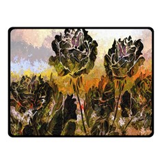 Abstract Digital Art Double Sided Fleece Blanket (small)  by Nexatart