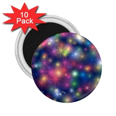 Abstract Background Graphic Design 2 25  Magnets (10 Pack)  by Nexatart
