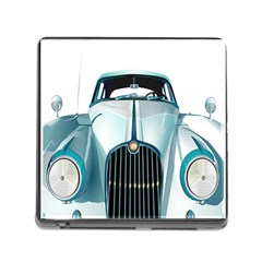 Oldtimer Car Vintage Automobile Memory Card Reader (square) by Nexatart