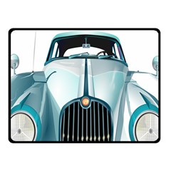 Oldtimer Car Vintage Automobile Fleece Blanket (small) by Nexatart