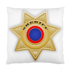 Sheriff S Star Sheriff Star Chief Standard Cushion Case (two Sides) by Nexatart