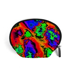 Hot Fractal Statement Accessory Pouches (small)  by Fractalworld