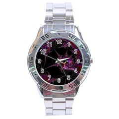 Fantasy Fractal 124 A Stainless Steel Analogue Watch by Fractalworld