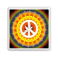Peace Art Artwork Love Dove Memory Card Reader (square)  by Nexatart