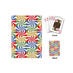 Candy Pattern  Playing Cards (mini)  by Nexatart