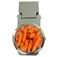 Carrots Vegetables Market Money Clip Watches by Nexatart