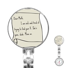 Mathx Stainless Steel Nurses Watch by athenastemple