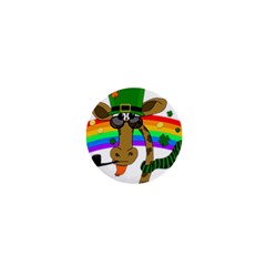 Irish Giraffe 1  Mini Buttons by Valentinaart