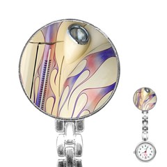 Pin Stripe Car Automobile Vehicle Stainless Steel Nurses Watch by Nexatart