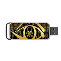 Virus Computer Encryption Trojan Portable Usb Flash (one Side) by Nexatart