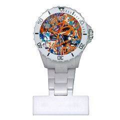 Background Graffiti Grunge Plastic Nurses Watch by Amaryn4rt
