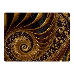 Fractal Spiral Endless Mathematics Double Sided Flano Blanket (mini)  by Amaryn4rt