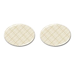 Background Pattern Cufflinks (oval) by Simbadda