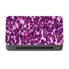 Chic Camouflage Colorful Background Memory Card Reader With Cf by Simbadda