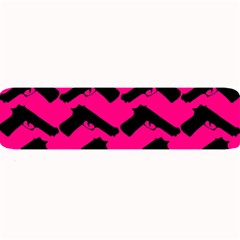 Pink Gun Large Bar Mats by boho